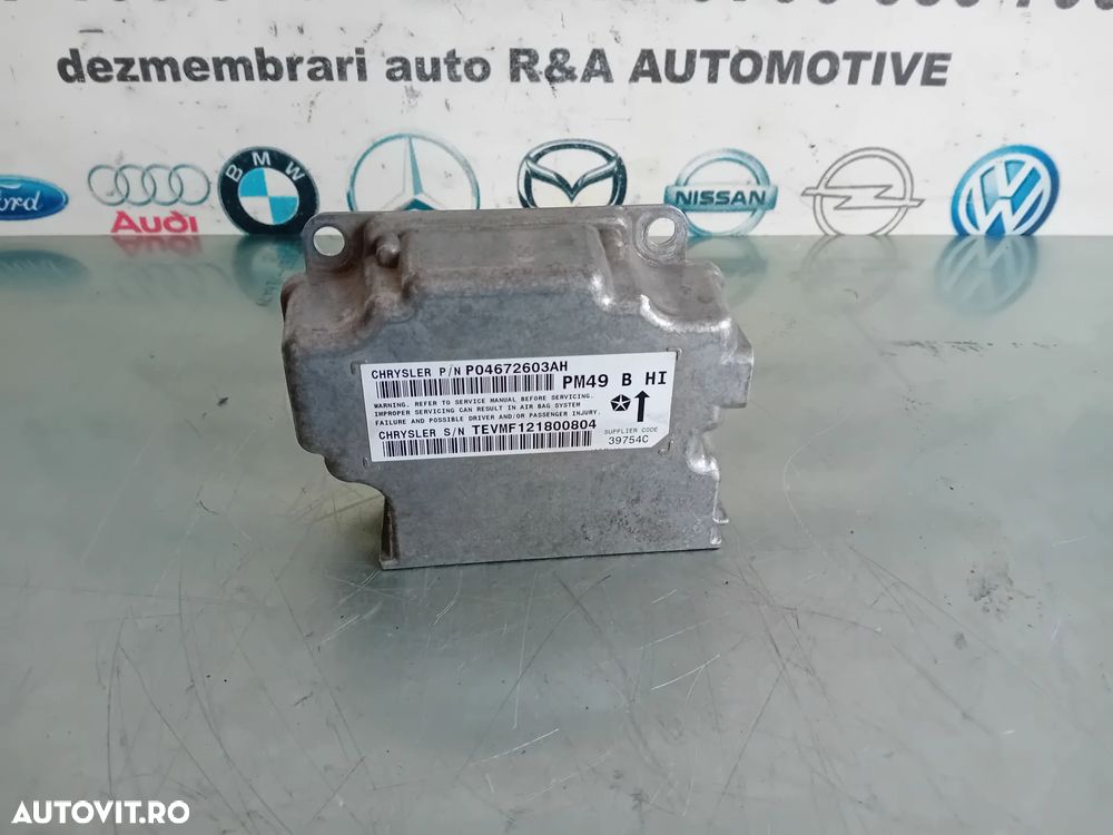 Calculator Modul Airbag Dodge Caliber 2006-2012 Motor BYL BWD - 2