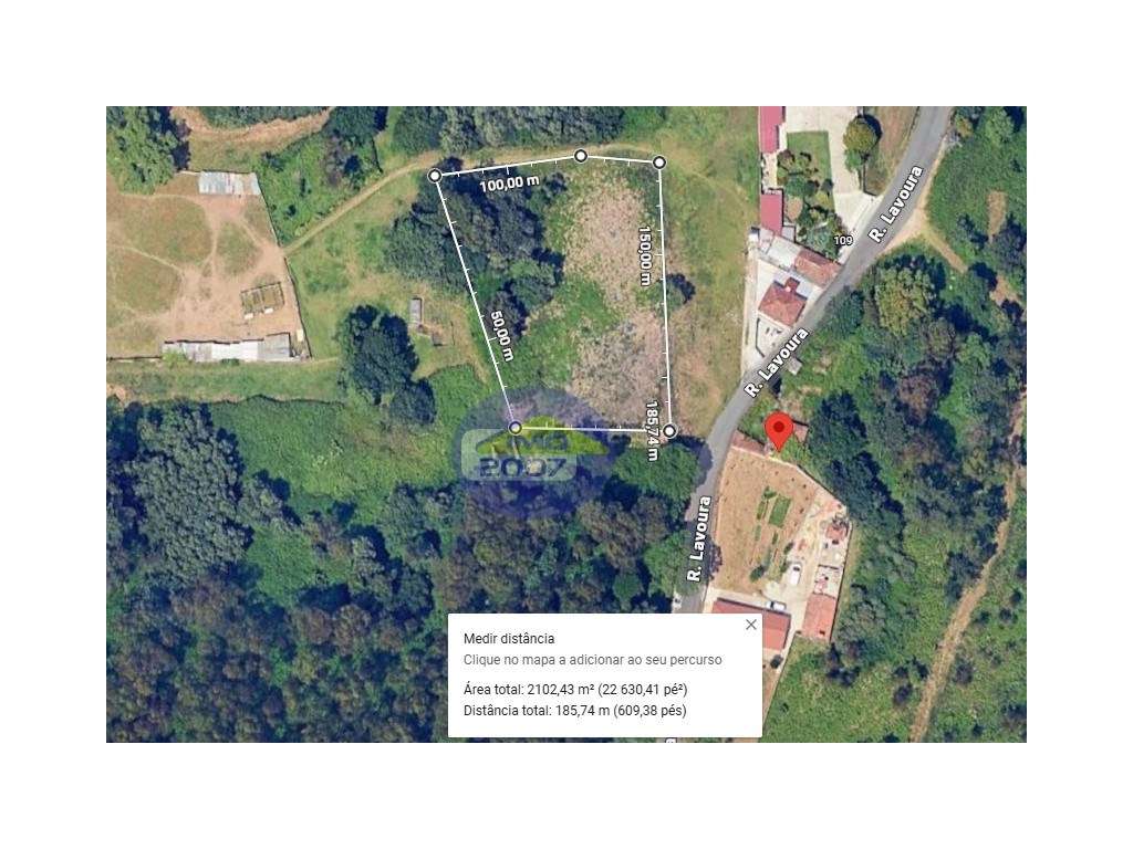 Terreno Rustico com 2.100m2 - São Paio de Oleiros - Grande imagem: 2/19