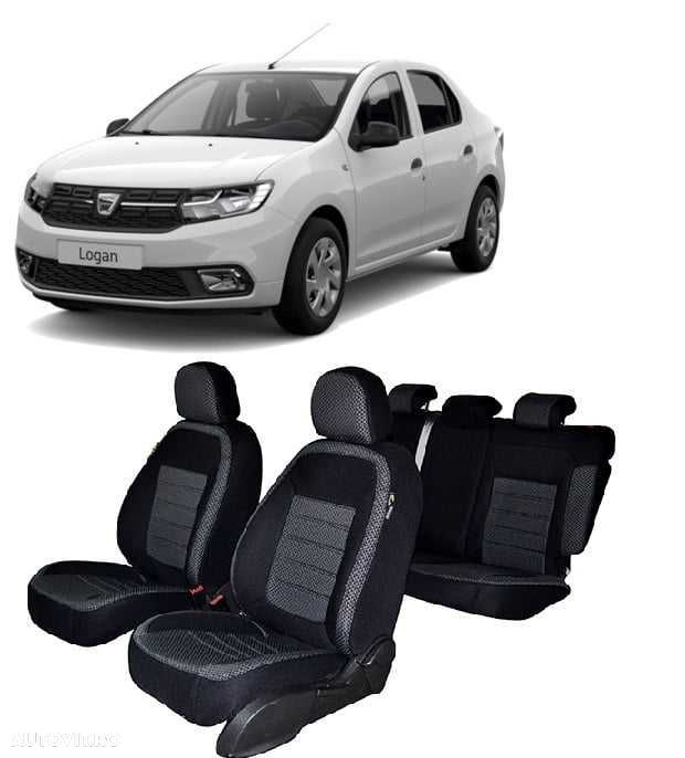 Set huse scaun fit Dacia Logan 2 (2012 - 2020 ) - 1