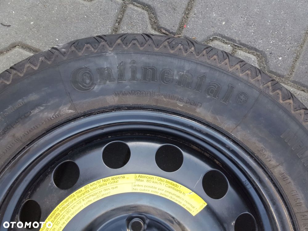 VW GOLF VI 6 V 5 EOS SEAT LEON II ALTEA AUDI A3 8P KOŁO DOJAZDOWE 16 5X112 - 3