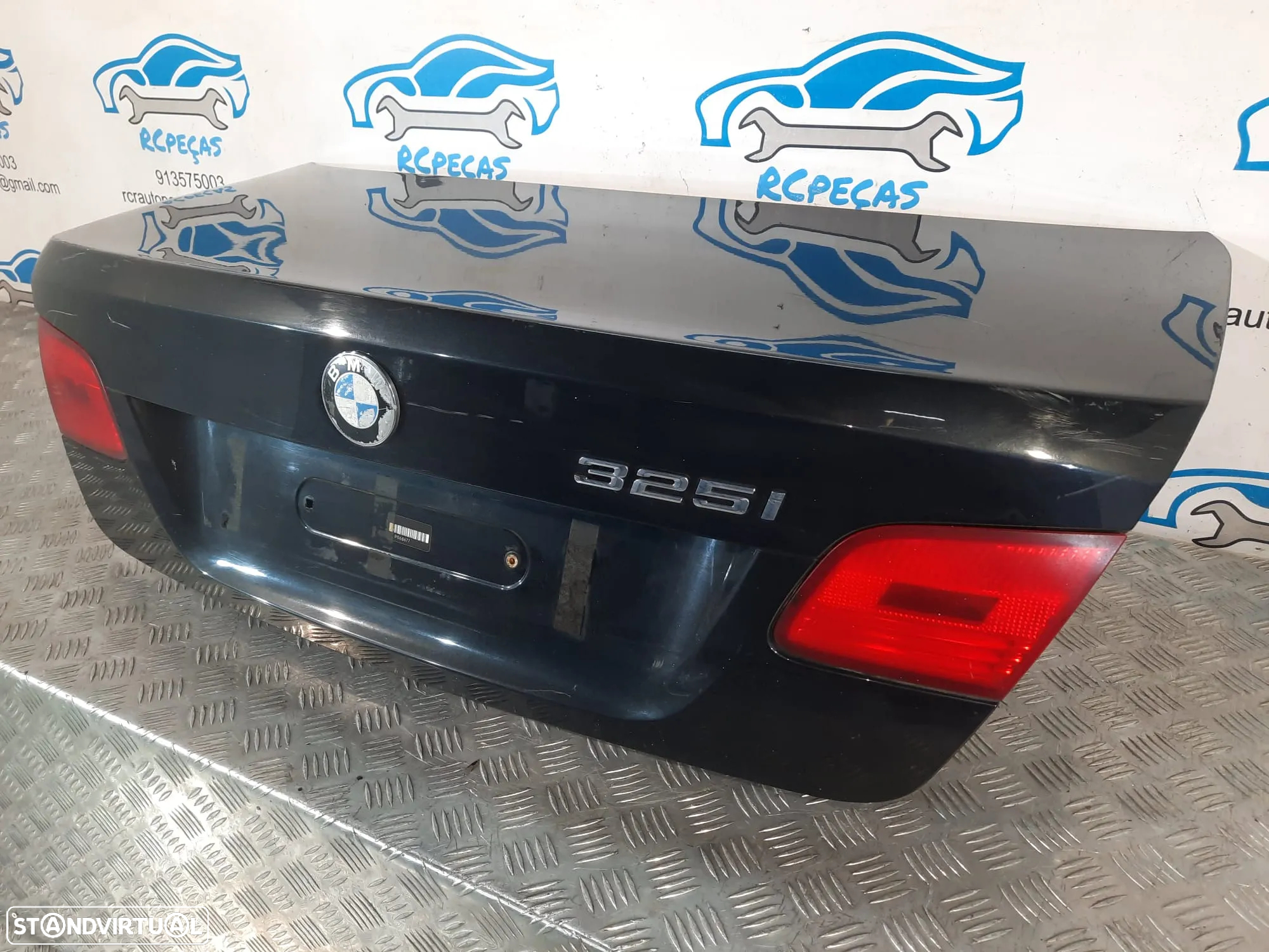 PORTA TAMPA MALA BMW SERIE 3 E92 COUPE FACELIFT 41627254428 7254428 FECHO PUXADOR - 9