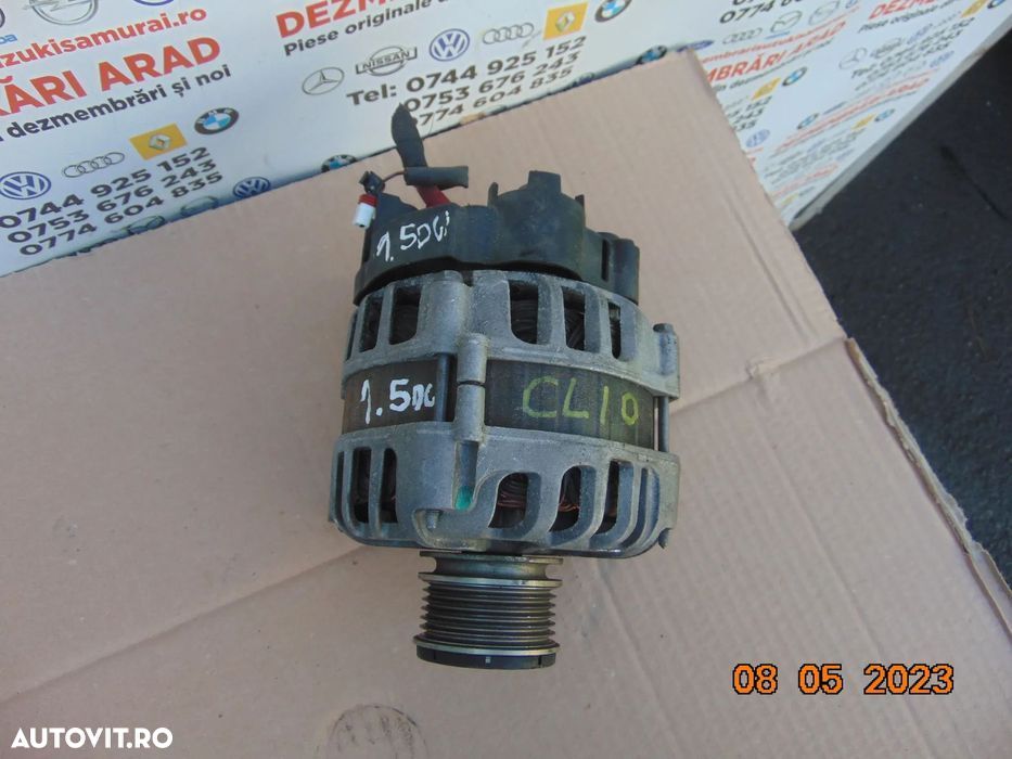 Alternator Renault 1.5 clio Dacia Lodgy clio 4 captur clio 5 scenic Lo - 2