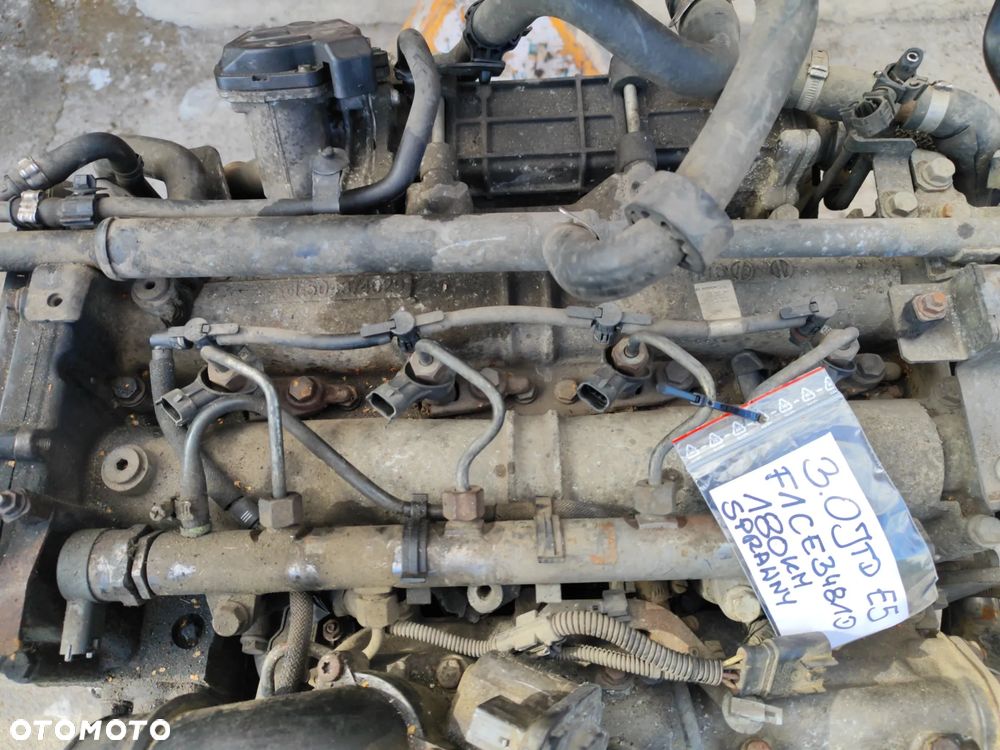 Silnik kompletny 3.0 JTD HDI 180KM Euro 5 F1CE3481E do Fiat Ducato III 11-16r Citroen Jumper Peugeot Boxer na chodzie, kompletny jak w aucie, Film - 13