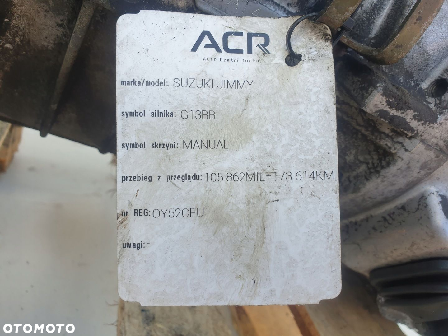 Suzuki Jimny 1.3 16V SKRZYNIA BIEGÓW manualna MANUAL reduktor 4X4 4wd - 2