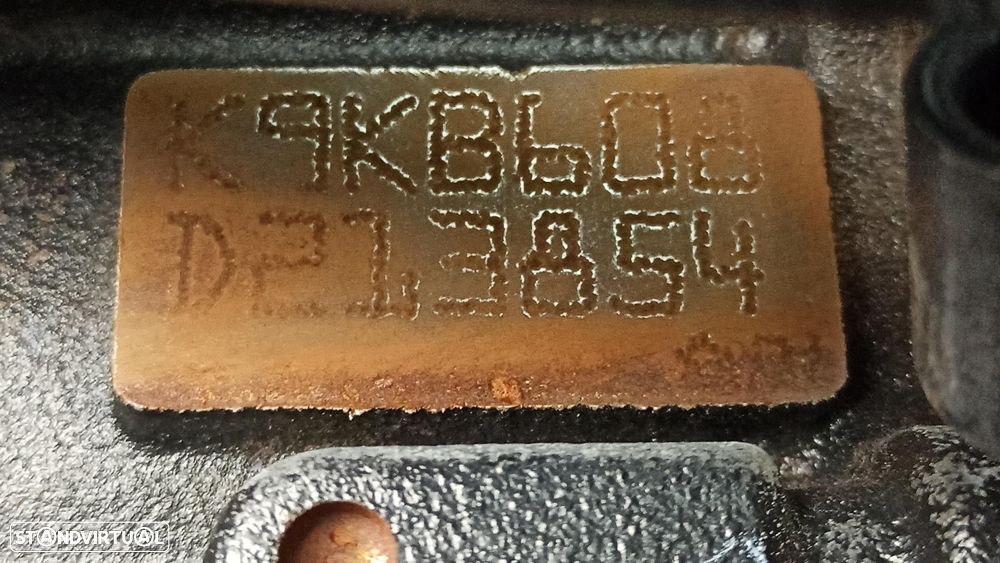 MOTOR COMPLETO RENAULT CAPTUR 2014 -K9K608 - 5