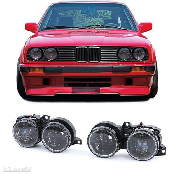 Faróis Bmw Série 3 E30 (1981 a 1994) - 1
