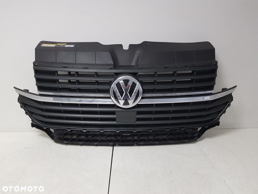 GRILL ATRAPA + WZMOCNIENIE KOMPLET VW T6 LIFT 7LA 7LA853651C 7LA807699D 7L - 2