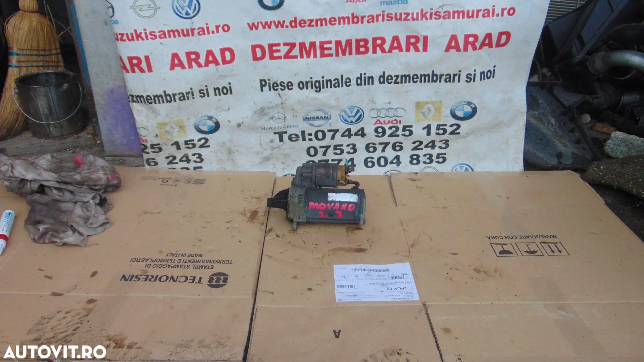 Electromotor Renault Master 2.3 Opel Movano 2010-2016 dezmembrez - 1