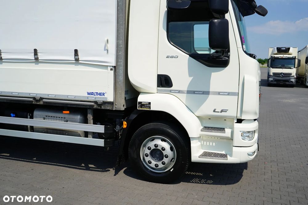 DAF LF / 260 / E 6 / ACC / BURTOFIRANKA + WINDA / ŁAD. 8 975 KG / 18 PALET - 18