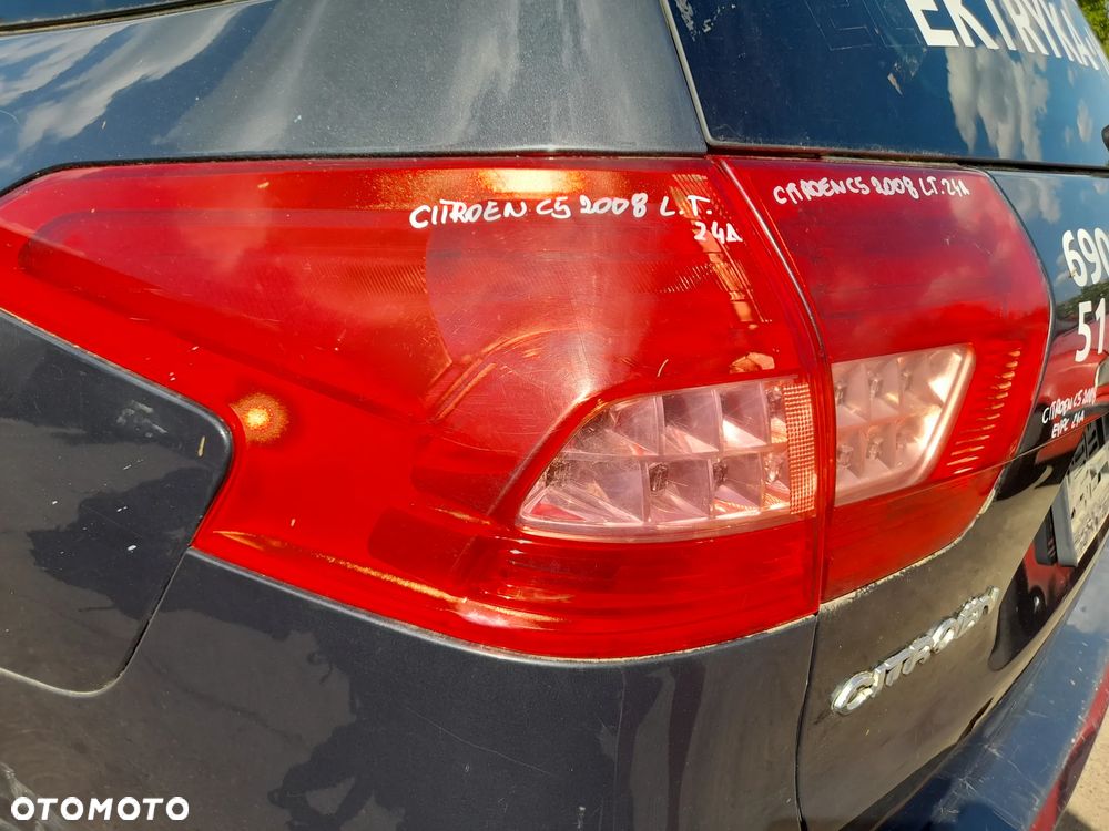 CITROEN C5 III X7 LAMPA LEWY TYŁ LEWA TYLNA BŁOTNIK Z BŁOTNIKA - 3