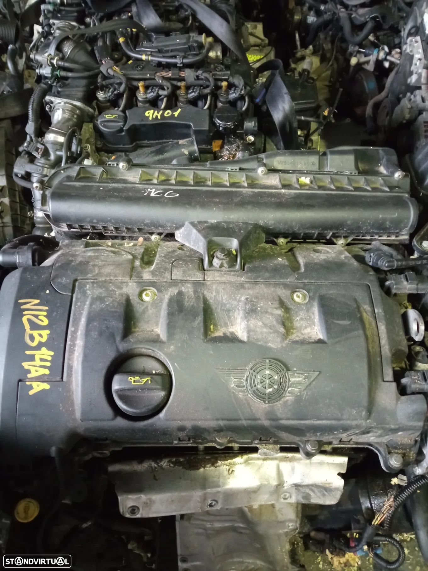 Motor Mini (R56) One 1.4i 16v REF: N12B14AA - 1