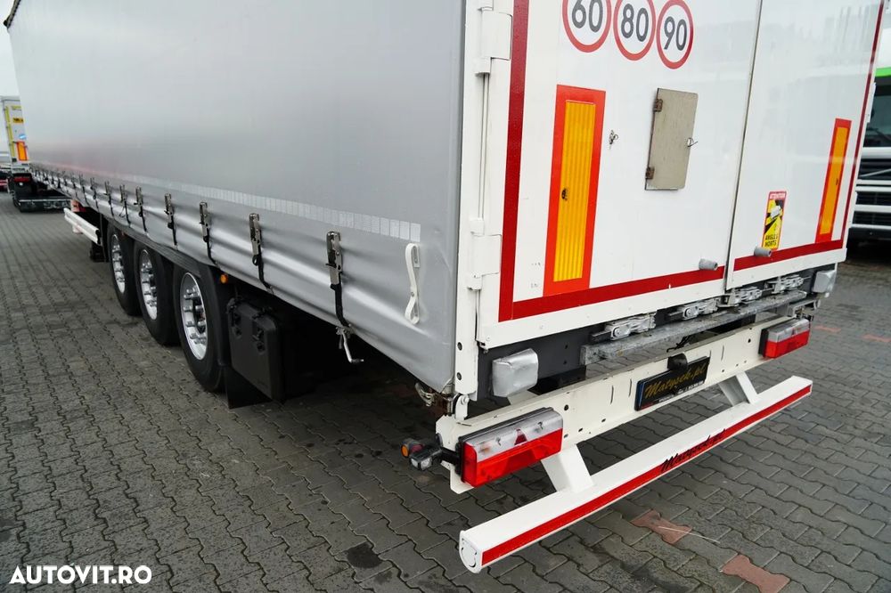 Kaessbohrer / SEMIREMORCĂ CU PRELATĂ (CURTAINSIDER) / STANDARD / AXE SAF / - 12