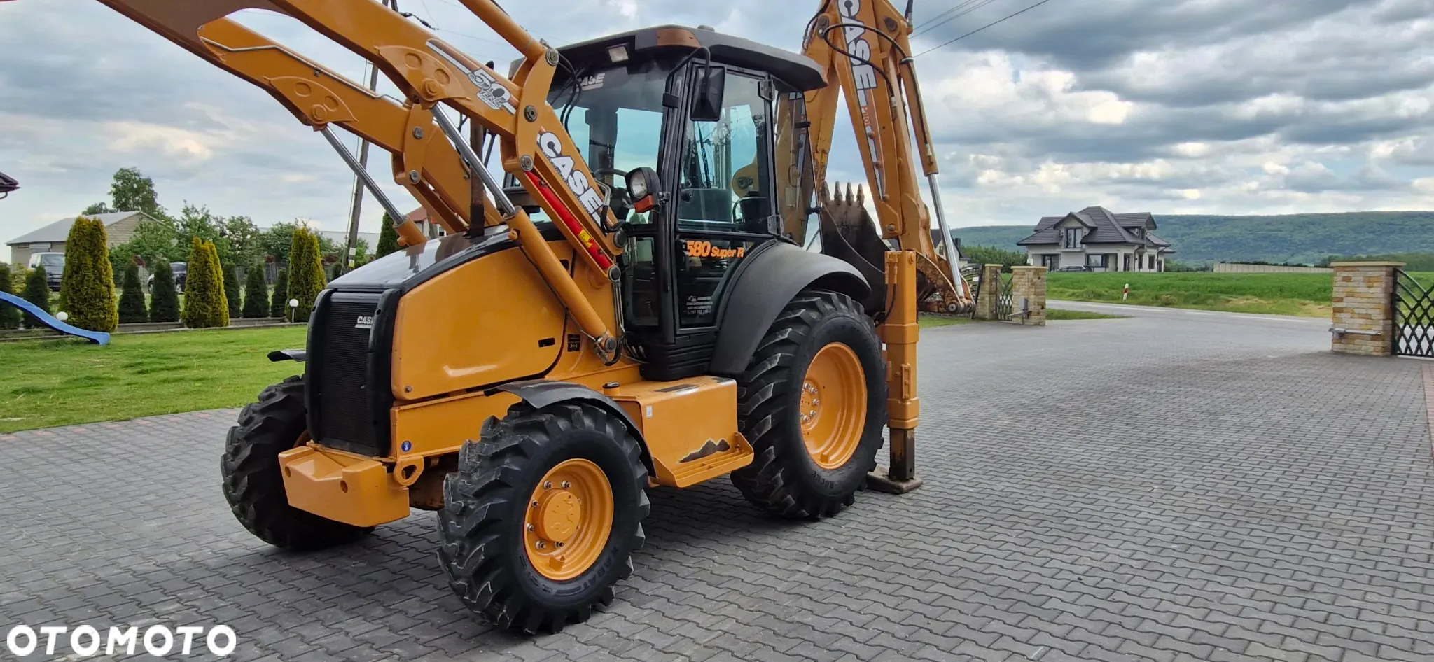 Case 580SR-4PT/ Nowe opony/ Teleskop/ - 8