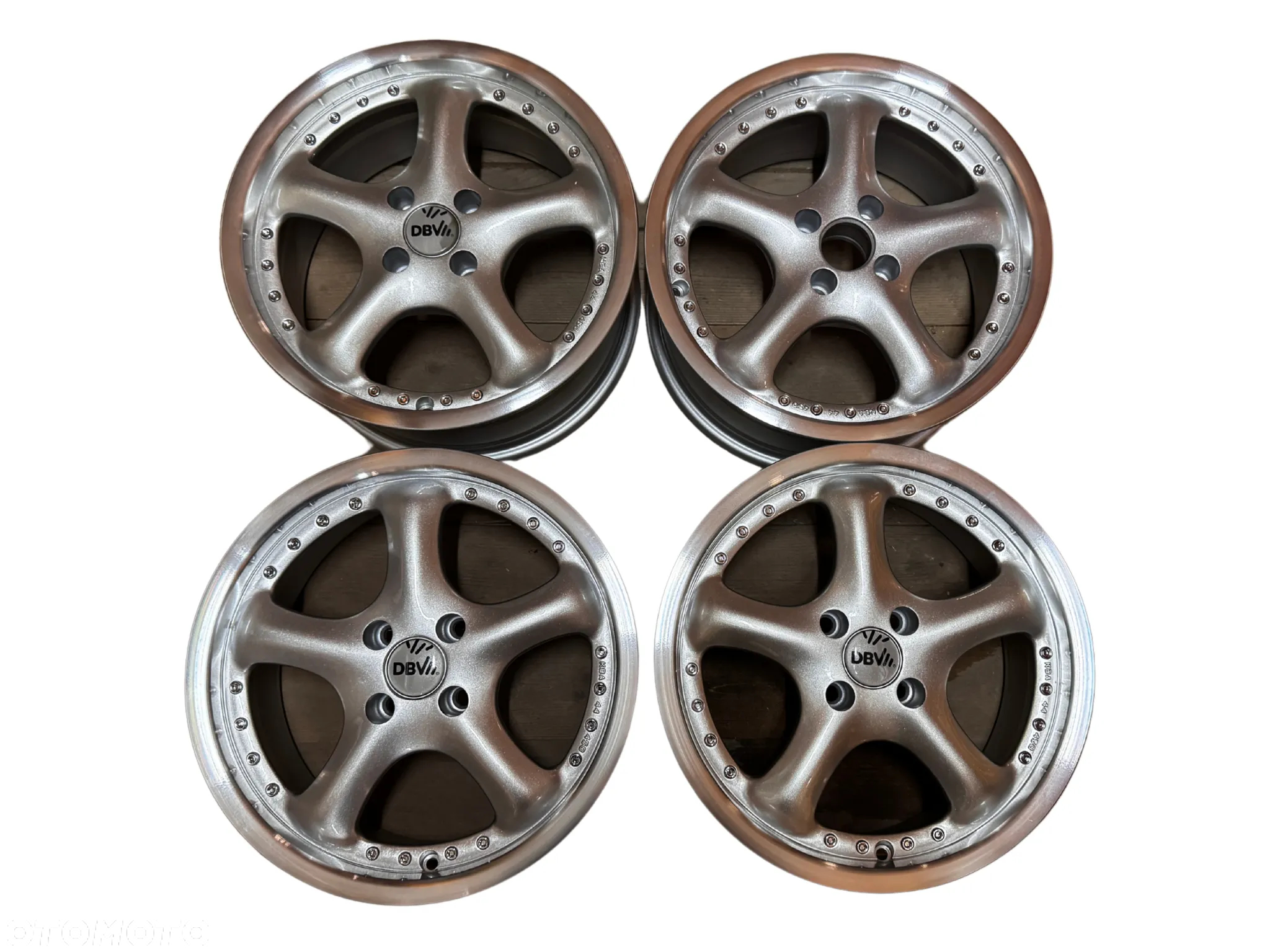 NOWE FELGI ALUMINIOWE FELGI ALU DBV BAHAMA R16 ET35 4X100 KOMPLET VOLKSWAGEN SKODA RENAULT SEAT - 2