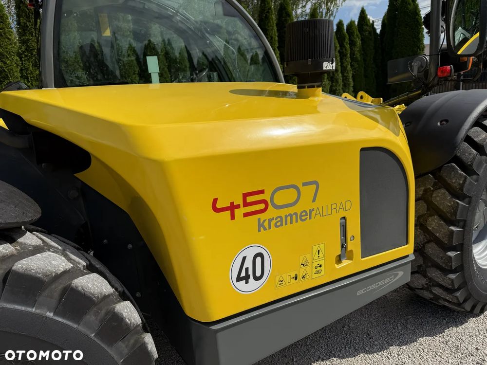 Kramer Kramer 4507 TELESKOP / PIĘKNA / 7 METRÓW UDŹWIG 4400 KG / BOGATA WERSJA 40 KM/H / PNEUMATYKA / SPROWADZONA Z NIEMIEC / ZWROTNA I STABILNA / ORYGINAŁ / SILNA / BEZ DPF I ADBLUE / KLIMA / KT 407 447 457 35.7 559 7044 531 541 70 - 36