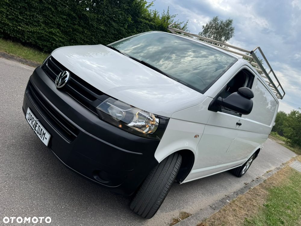 Volkswagen TRANSPORTER T5 L2H1 LIFT Długi Klima Elektryka Tempomat Furgon 3os. Hak Serwis - 20