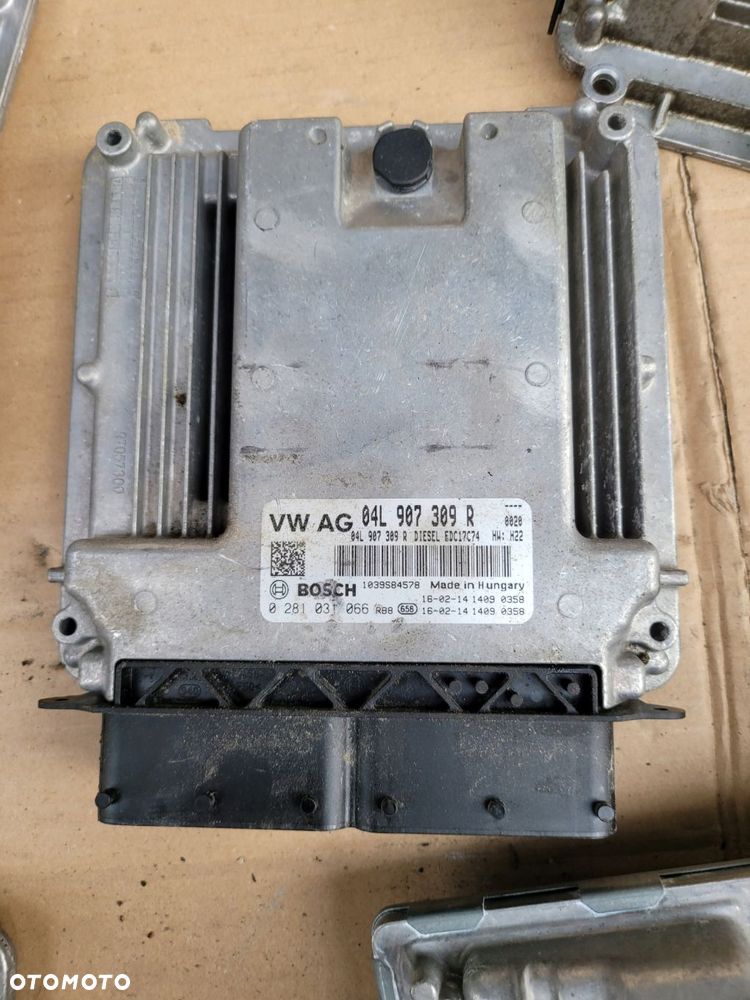 sterownik silnika audi skoda vw 1.6 tdi 04l907309r - 1