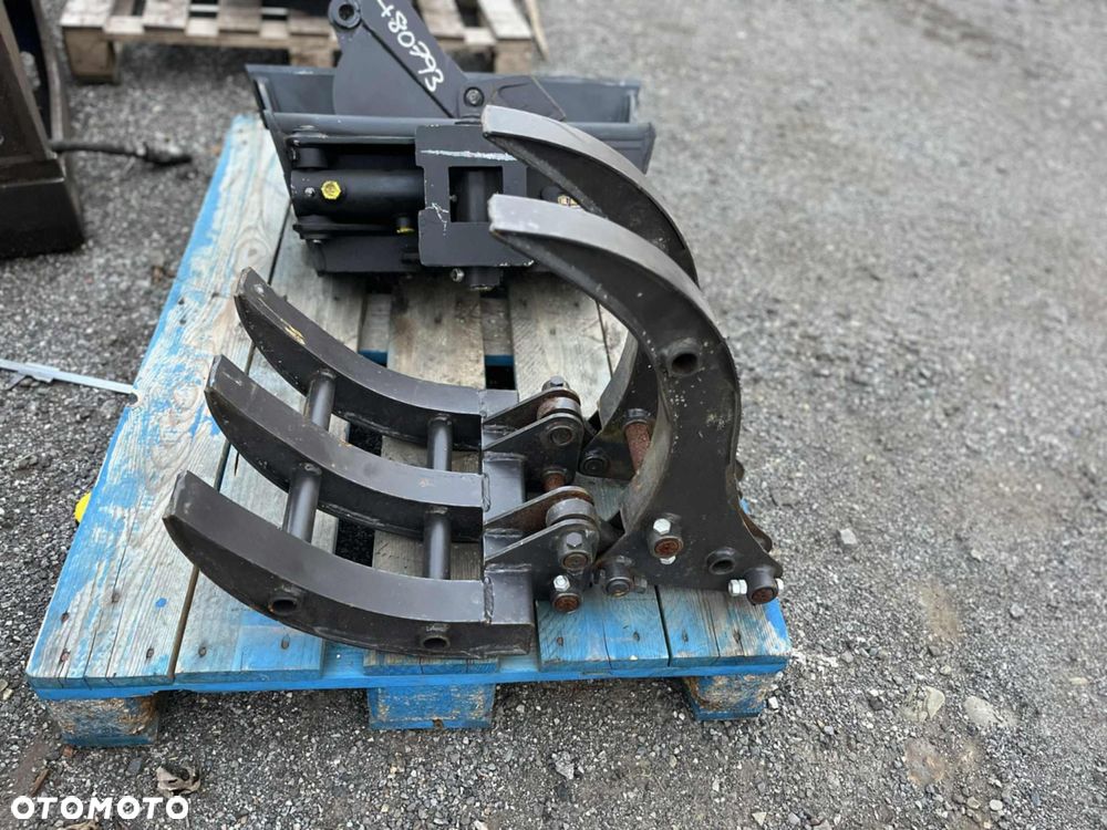 Chwytak łapa kleszcze sortujące do koparki minikoparki Hardlife NOWE - 3