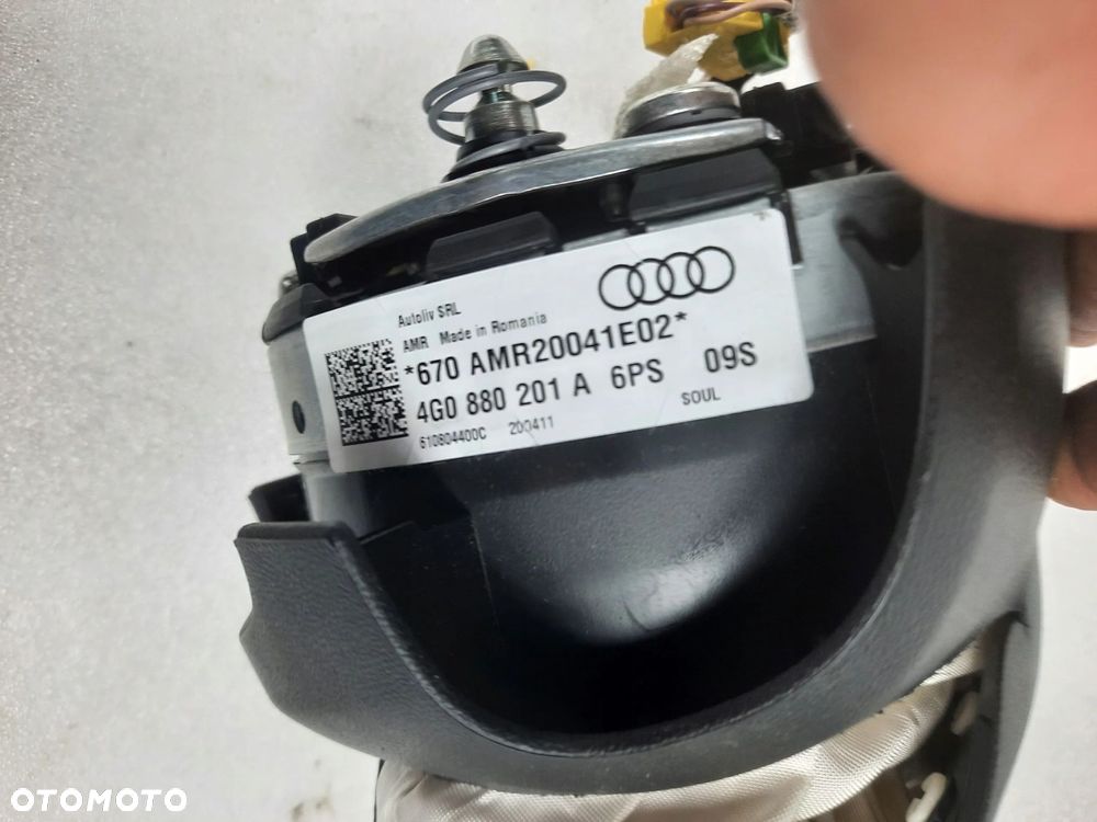PODUSZKA AIRBAG KIEROWCY AUDI A6 C7 A7 4G0880201A - 4