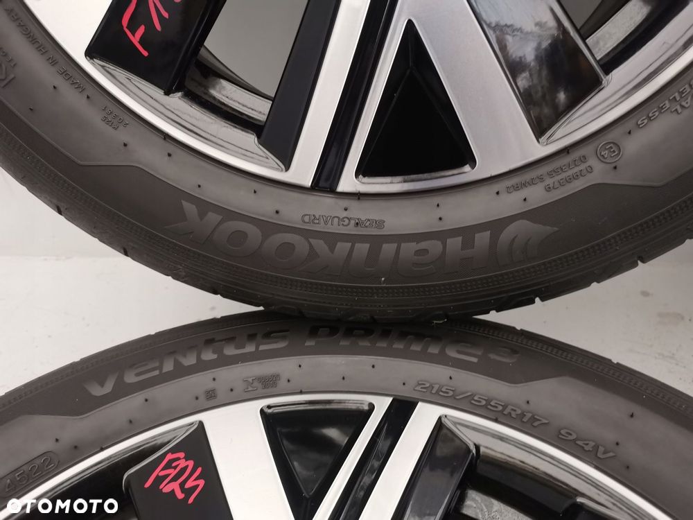 VOLKSWAGEN TOURAN VW KOLA FELGI ALUFELGI OPONY LATO 215/55R17 - 6