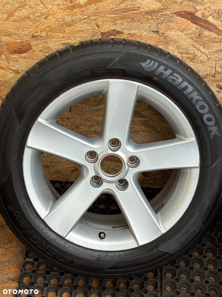 PASSAT B5 7JX16 FELGI ALUMINIOWE OPONY X4 5X112 ET37 FI. 57,1MM 3B0601025T - 5
