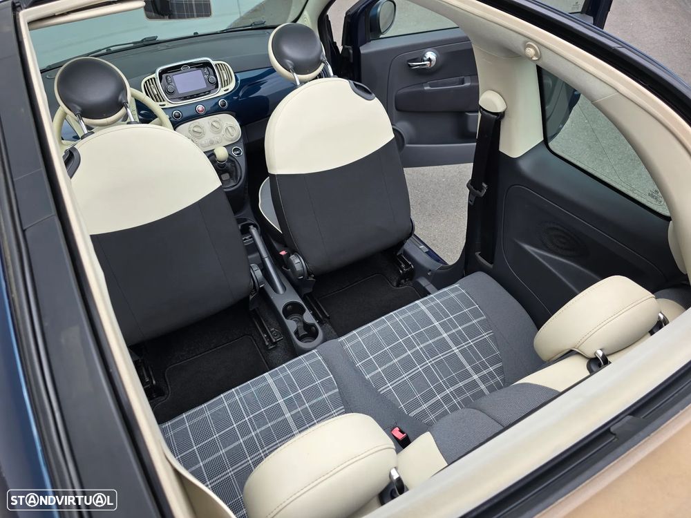 Fiat 500C 1.2 Lounge S&S - 28