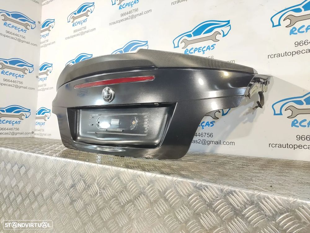 PORTA TAMPA MALA BMW SERIE 1 E82 COUPÉ  FECHO PUXADOR LUZ 3°STOP AILERON ALERON SPOILER LIP LOOK M4 ORIGINAL - 8