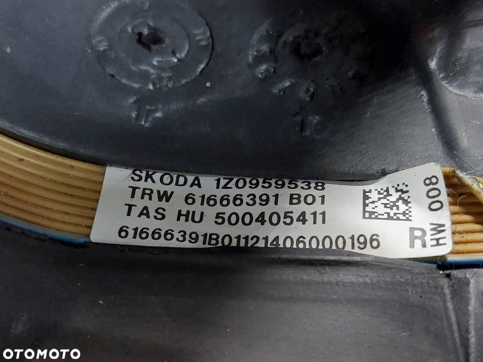 KIEROWNICA SKODA OCTAVIA II 1Z0419091J 1Z0959538 1Z0959537 1P0959542 - 7