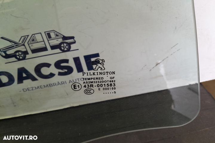 GEAM USA SPATE DREAPTA 43R-001583 43R-001583 Peugeot 308 T7 [2007 - 2 - 3