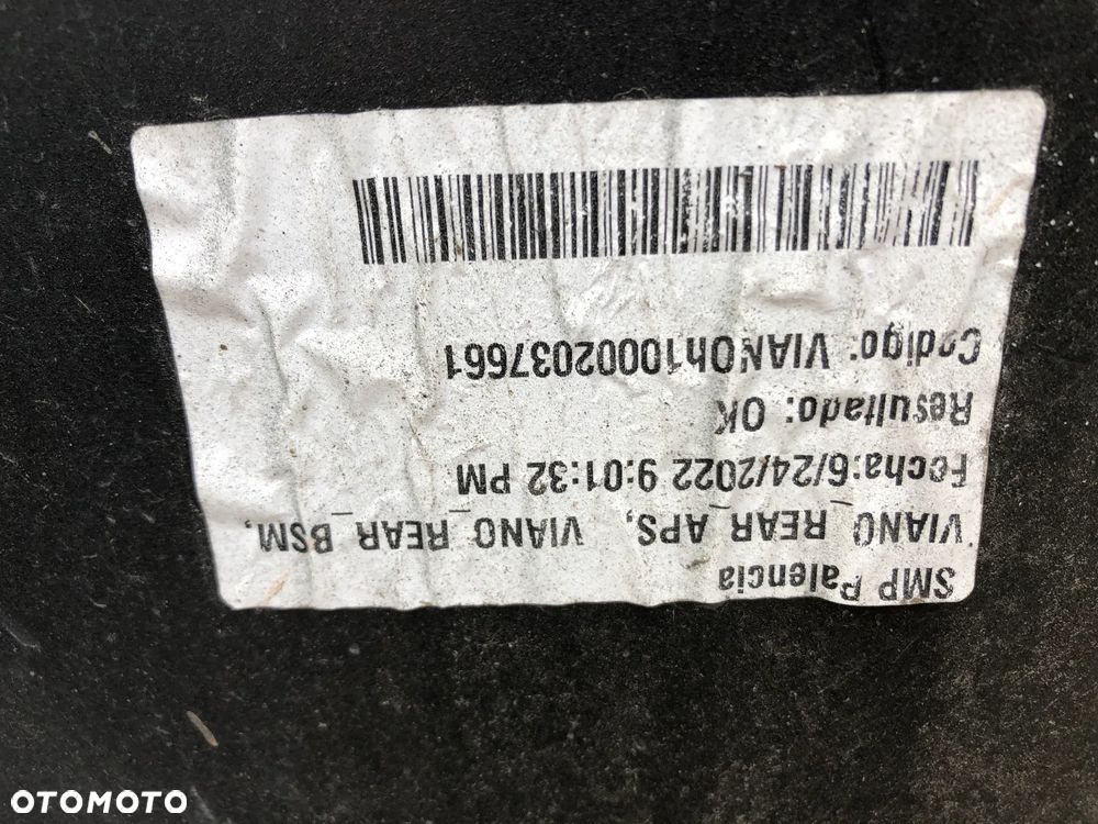 Mercedes V Klasa W 447 Zderzak tył tylny 6 pdc Oryginał - 6