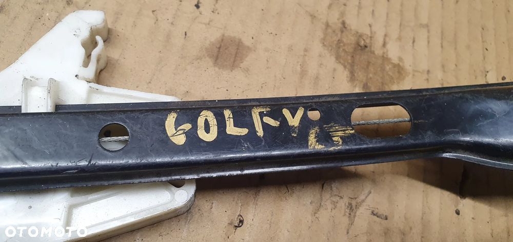 Mechanizm podnośnik szyby lewy tył VW Golf V - 5