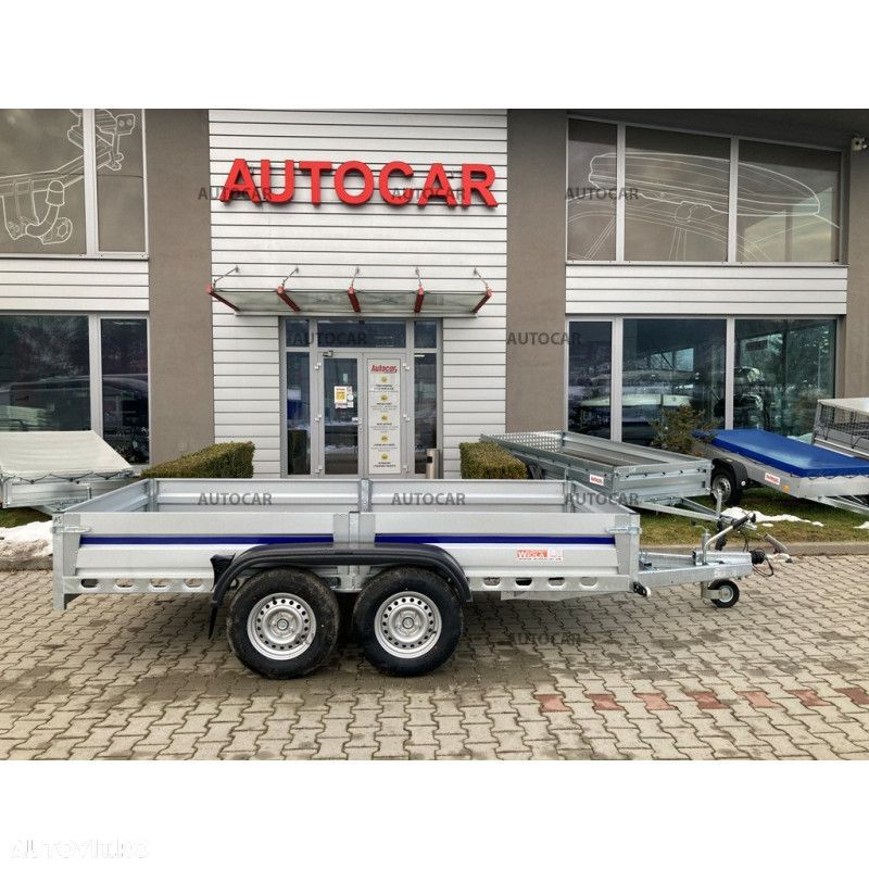 Wiola Remorca auto dublu-ax, cu sistem de franare, Wiola W26G31 - 1