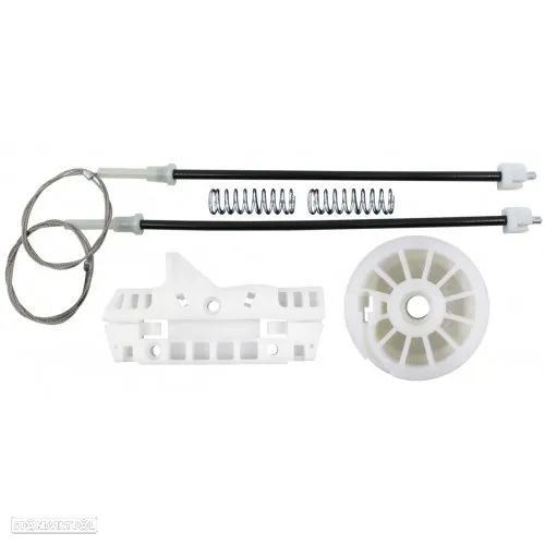 Kit de reparação do elevador vidro frente Opel Corsa D 5P - 1