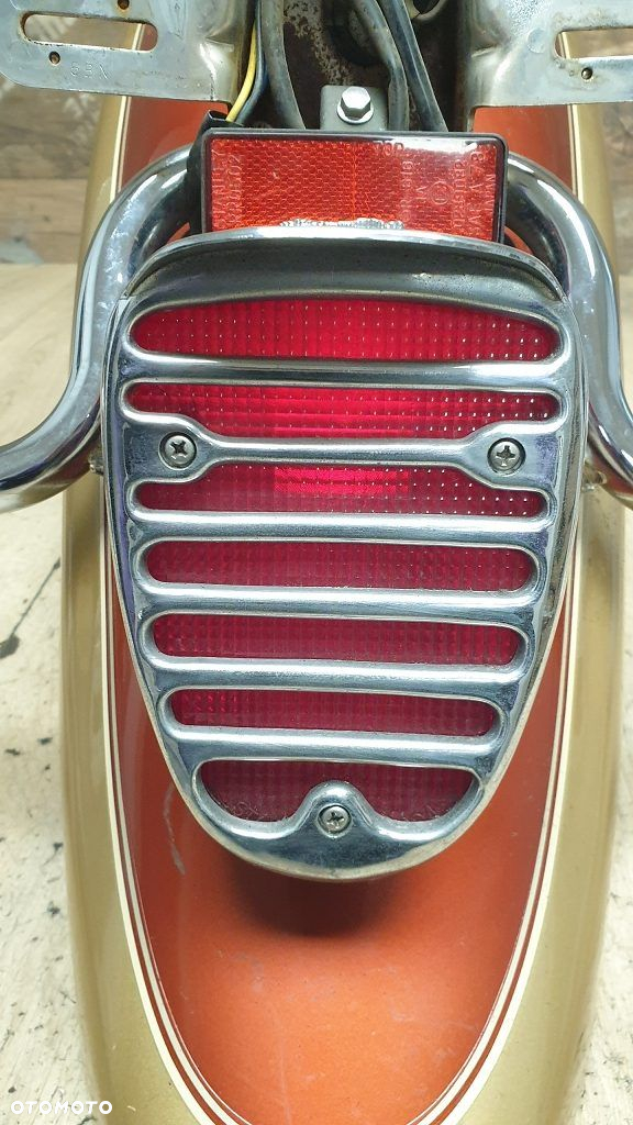 Błotnik tył lampa osłona chrom kierunkowskazy Yamaha XVS650 Drag Star Classic - 6