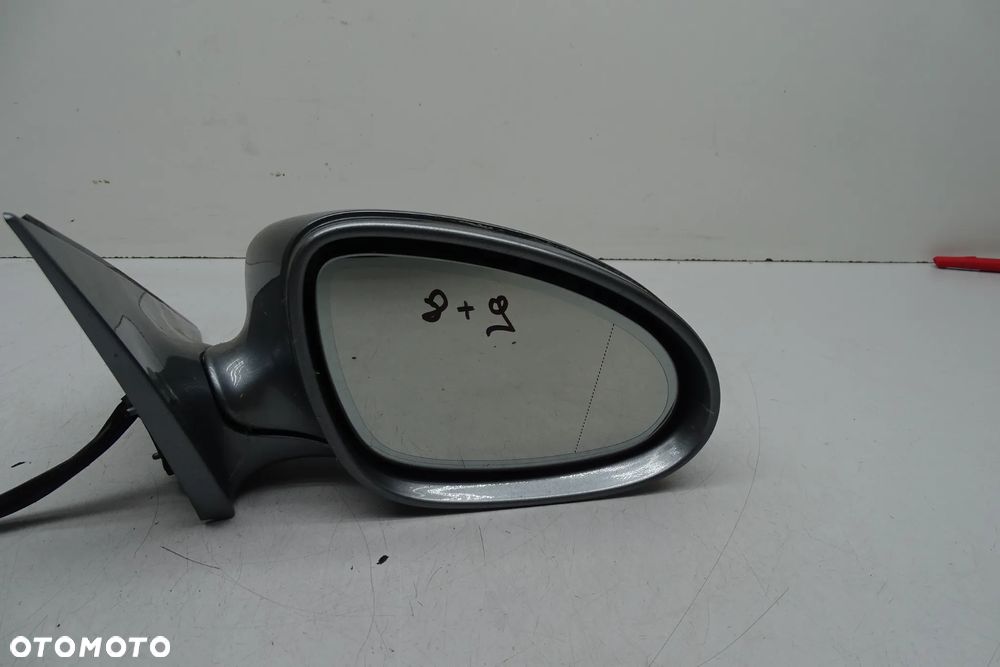 MERCEDES S KLASA W221 Lusterko Prawe 8+9 PIN Kolor C370 - 4