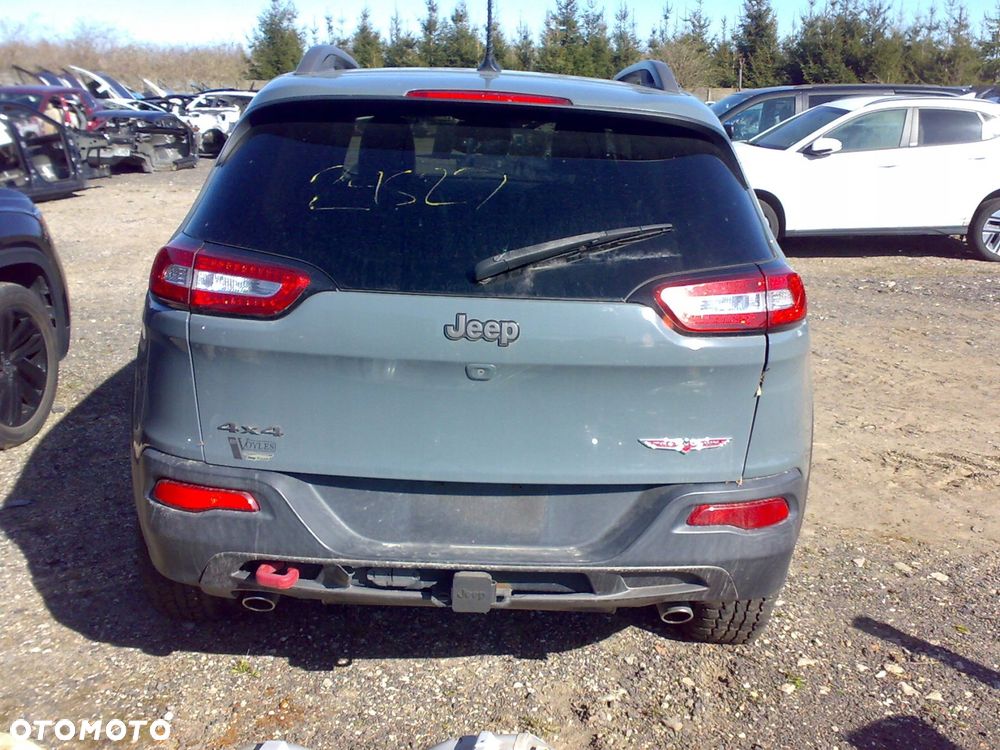 jeep cherokee trailhawk 14-18 zderzak przedni przód maska lampa błotnik pas - 4