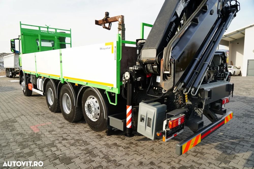 Mercedes-Benz OCS 3240 / 8x4 / LIVRARE - 7,2 M / + HIAB 211 HDS / RADIOCOMANDĂ / ROTATOARE / FURCĂ / PUNCT DE RIDICARE / EURO 6 - 14