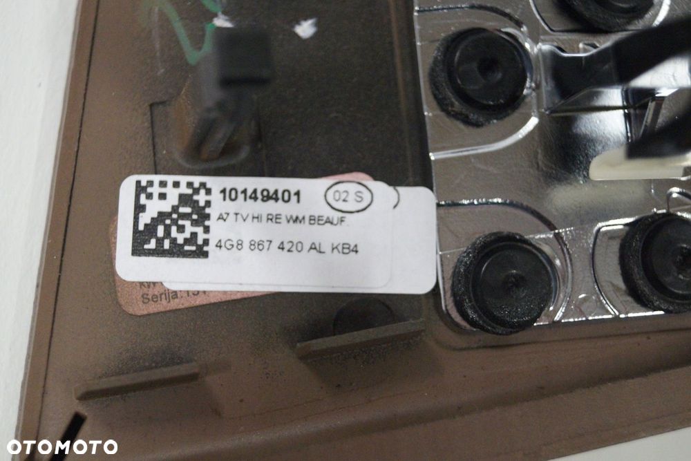 AUDI A7 4G KOMPLET LISTWY DEKORY KB4 DREWNO BEAUFORT - 3