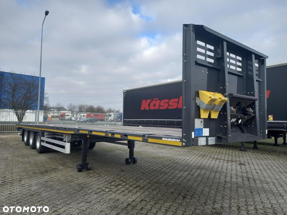 Kassbohrer Platforma SPS HM, mega, zamki kontenerowe - 1