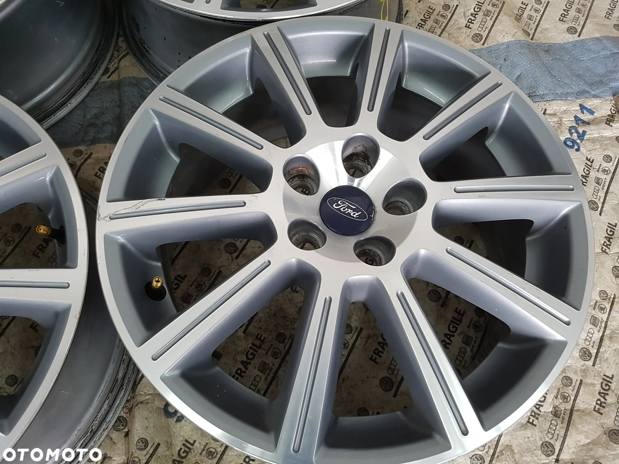 ALU FELGI FORD S-MAX KUGA  FOCUS VOLVO S40 V50 S60 V90  GALLAXY 7JX17  5X108 ET55 - 10