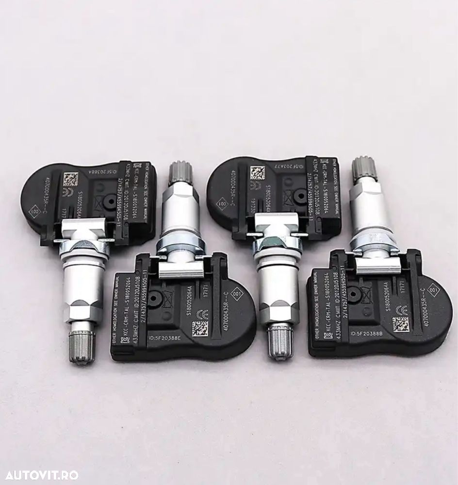 Set Senzori Presiune Roti Anvelope Tpms Renault Laguna Megane 3 Fluenc - 1