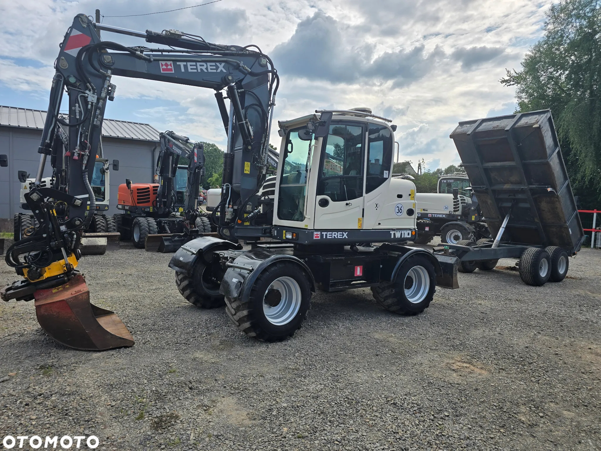 Terex TW 110 Roto SVAB Przyczepka! - 16