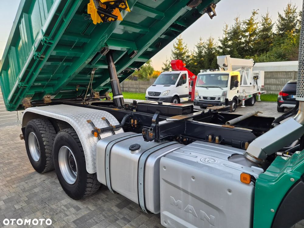 MAN TGS 26.500 6X4 Wywrotka Meiller-Kipper Bordmatic Hydroburta Resor Manual Euro6 Z Niemiec - 6