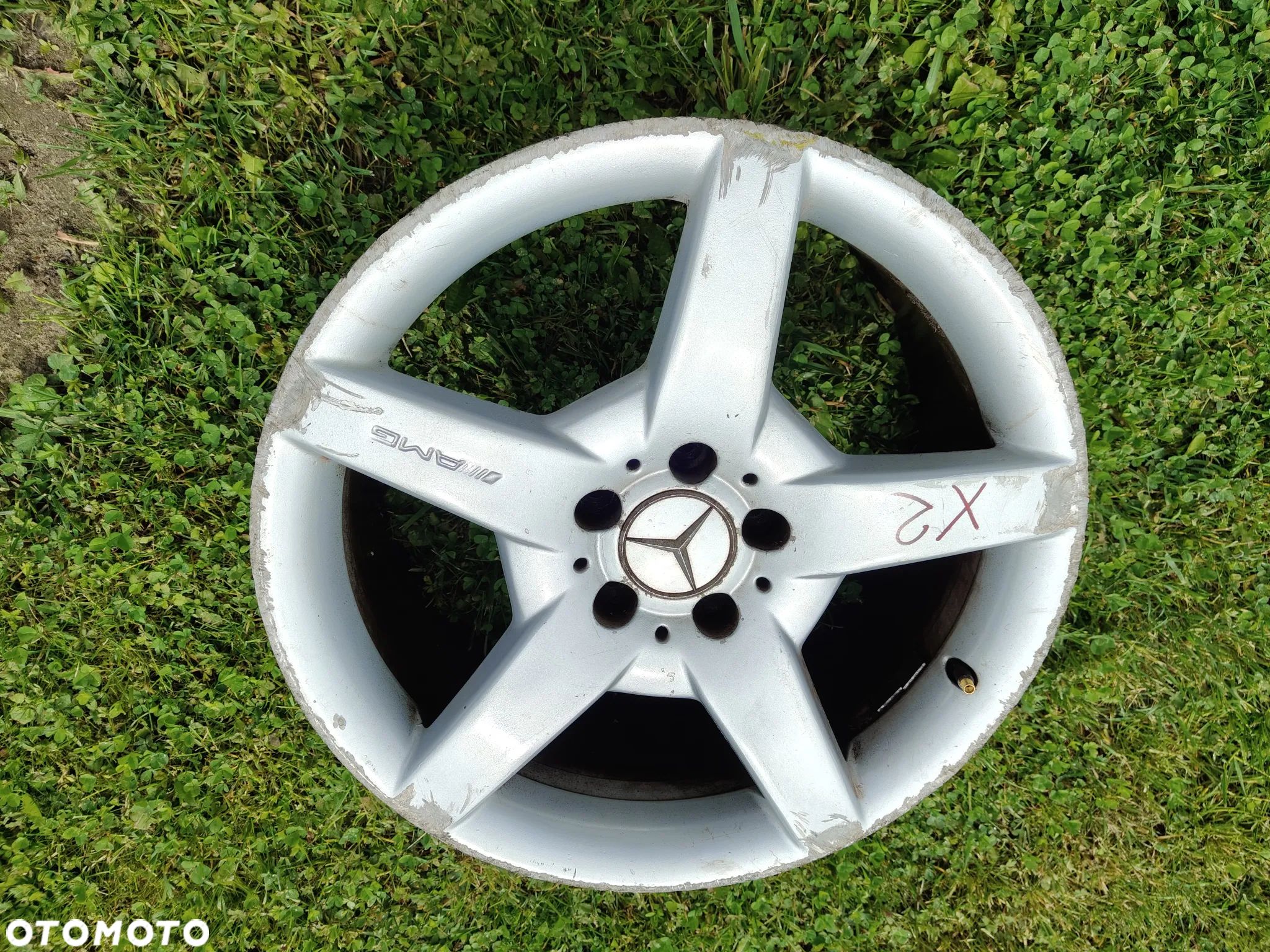 MERCEDES W209 CLK SLK 171 FelgA aluminiowa AMG Oryginał 18 8.5J - 1