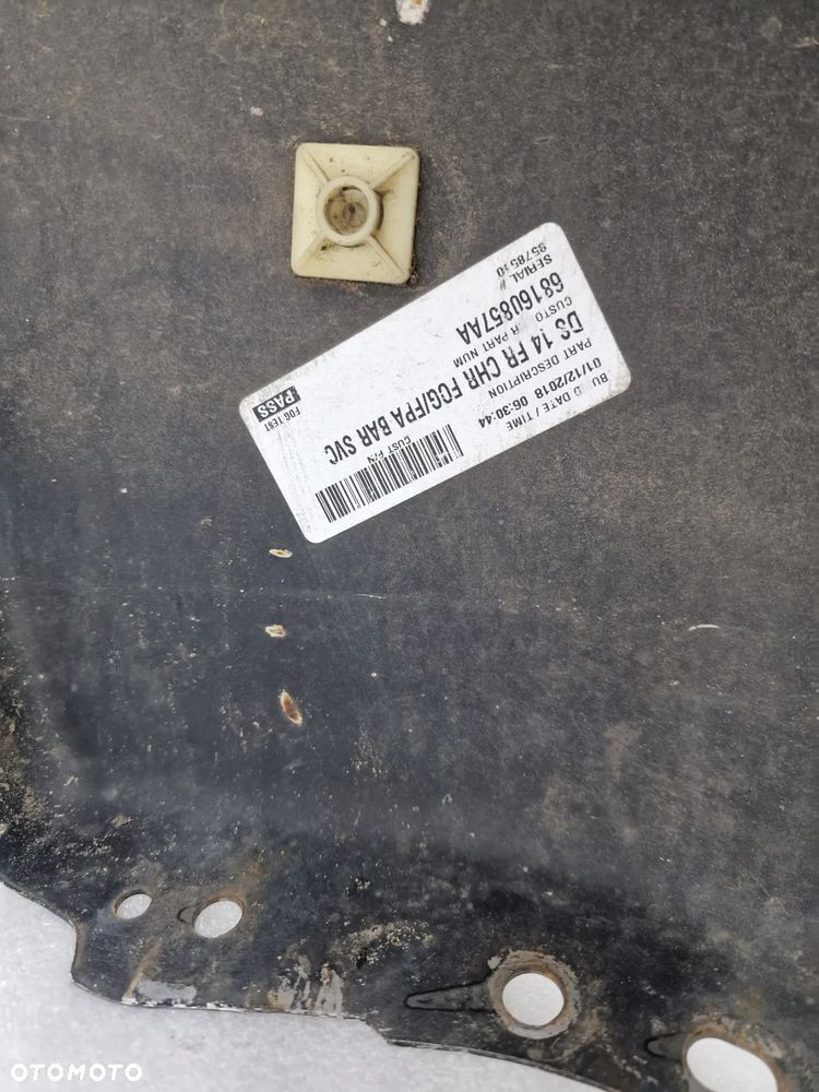 DODGE RAM IV LIFT METALOWY 13-18 ZDERZAK PRZEDNI PRZÓD NA 6X PDC EUROPA , NR 68160857 / 68160857/8AA , NR AUKCJI NZ681 - 21