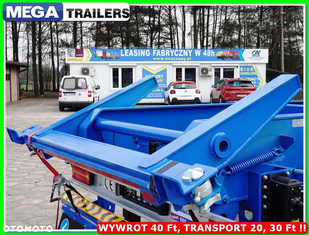 Mega 65 m³ wywrotka na kontener 40 Ft / do 44,0 T DMC zestawu !!! - 33