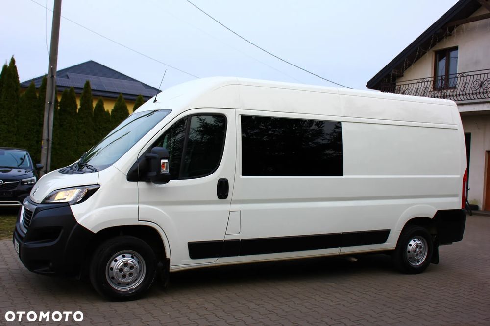 Peugeot BOXER 2.0 HDI 130KM BRYGADÓWKA 7 OSOBOWY +PAKA PEWNE AUTO VF23% - 2