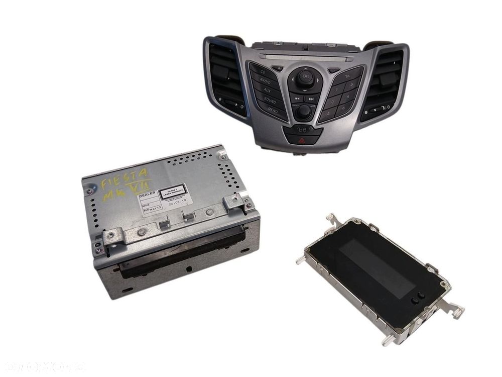 radio cd wyświetlacz ford fiesta mk7 8a6t-18c815-br 8a61-18a802-ag - 2