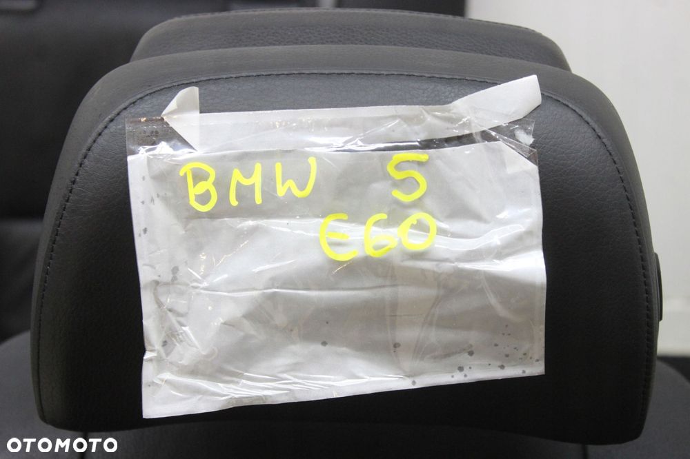 KOMPLET FOTELI FOTELE PRZÓD TYŁ KANAPA BMW E61 LIFT EUROPA M PAKIET SKÓRA - 9