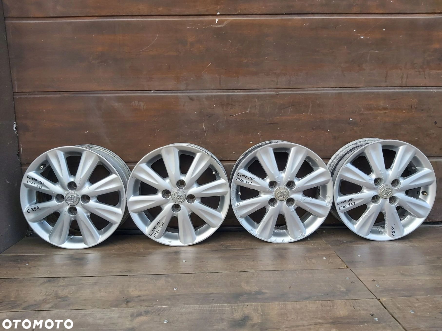 Toyota Yaris I II III Alufelgi 15 4 x 100 et45 - 14
